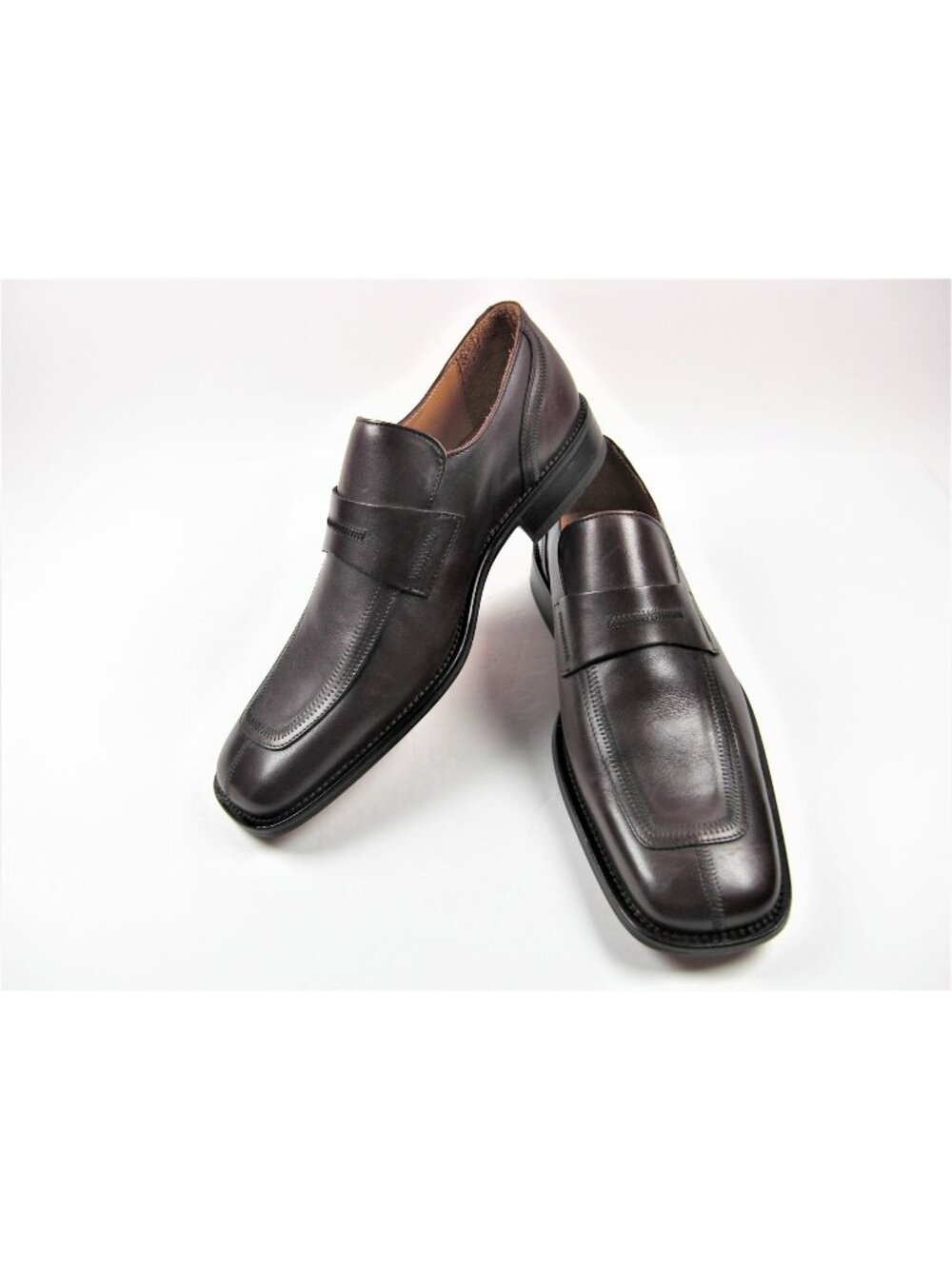 Kenneth Cole Mens Penny Loafer Brown Size 11M Dress Shoes New